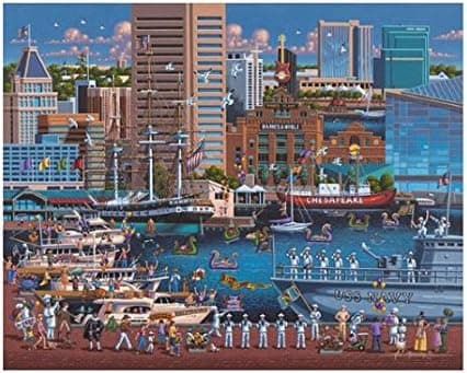 Dowdle Folk Art Baltimore Puzzle
