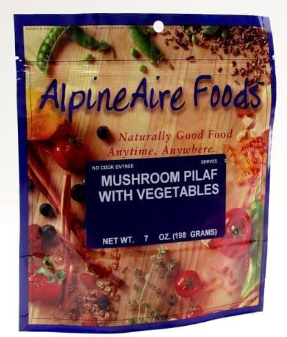 AlpineAire Foods Freeze-Dried Spaghetti Marinara with Mushrooms