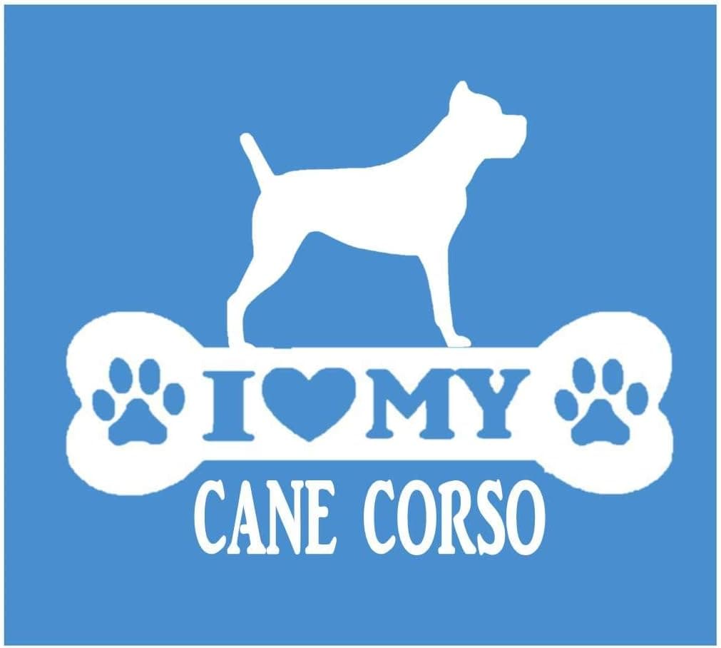 EZ-STIK Cane Corso Bone Sticker L089 8 inch Mastiff Dog Decal