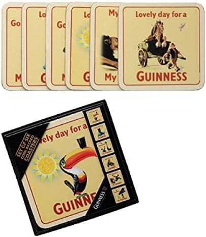 Guinness Cork Backed Coasters