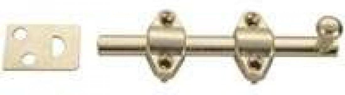 MINTCRAFT 23260BBB-63L Surface Bolt, 6-Inch, Satin Brass