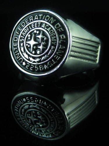 [Reproduction] Star Trek 2009 / Star Fleet Academy class ring replica (japan import)