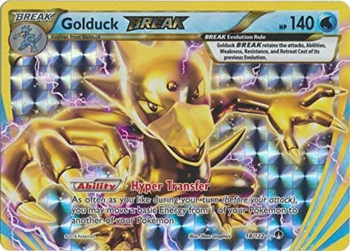 Pokemon - Golduck-Break (18/122) - XY Breakpoint - Holo