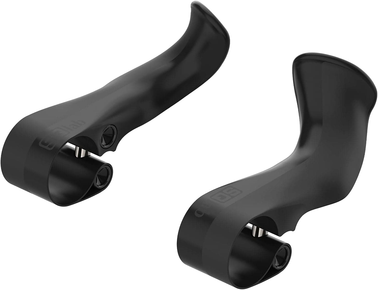 SQlab Unisex – Adult's 411 R Carbon Bicycle Inner barends, Black, Standard Size