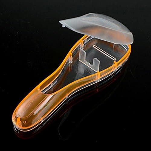 Kicode Travel Razor Protector Case Portable for Manual Razor System Handle Holder Container Box 1 Pack