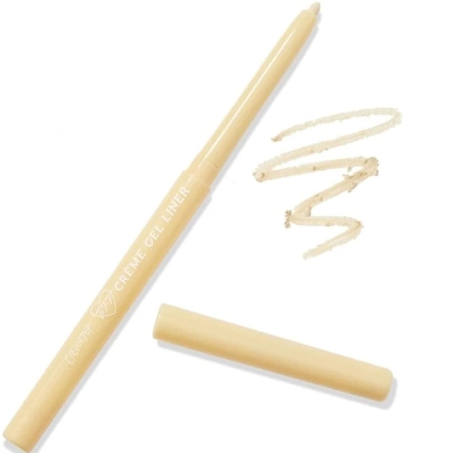 ColourPop EXTRA FROSTING Matte Eyeliner Retractable Pencil Creme Gel (Light Pastel Butter Yellow), 0.2g (0.007 Ounce)