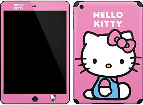 Skinit Decal Tablet Skin Compatible with iPad Mini (1st & 2nd Gen) - Officially Licensed Sanrio Hello Kitty Sitting Pink Design