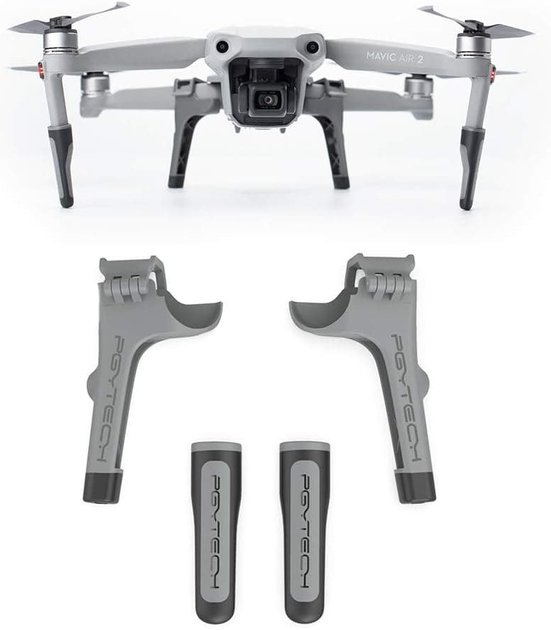 PGYTECH Mavic Air 2/ Air 2S Landing Gear Extensions Leg Protector Extended for DJI Mavic Air 2 / Air 2SAccessories (Landing Gear)
