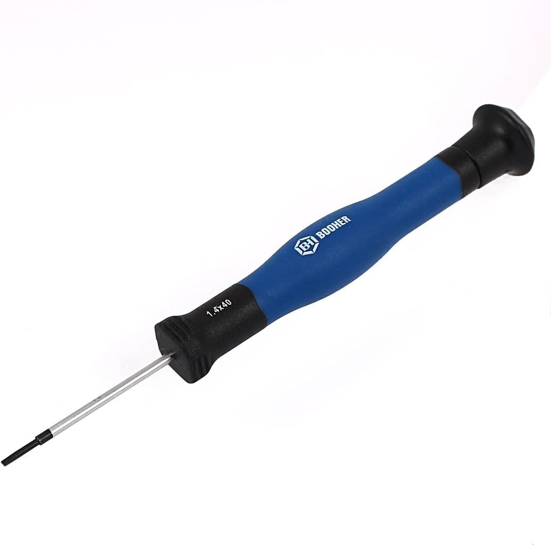 uxcell BOOHER Authorized 1.4mm Tip Width 40mm Bar Slotted Precision Screwdriver