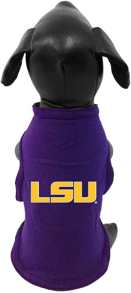 NCAA Louisiana State Tigers Cotton Lycra Dog Tank Top