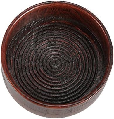 Men Wooden Shaving Brush Bowl Anti-adhering Shaving Mug Shave Cream Soap Cup Portable Male Face Cleaning