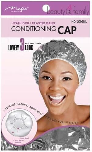 Magic Conditioning Heat Lock Cap with Elastic Band