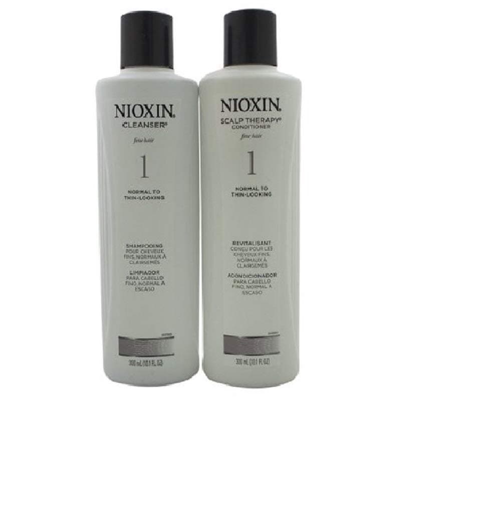 Nioxin System 1 Cleanser & Scalp Therapy 10.1Fl Oz Duo