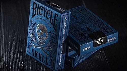 Xu Yu Juan Bicycle Luxury Skull Playing Cards by BOCOPO Playing Card Company