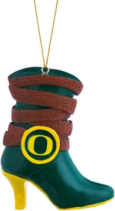 Team Sports America Polystone Oregon Ducks Boot Ornament