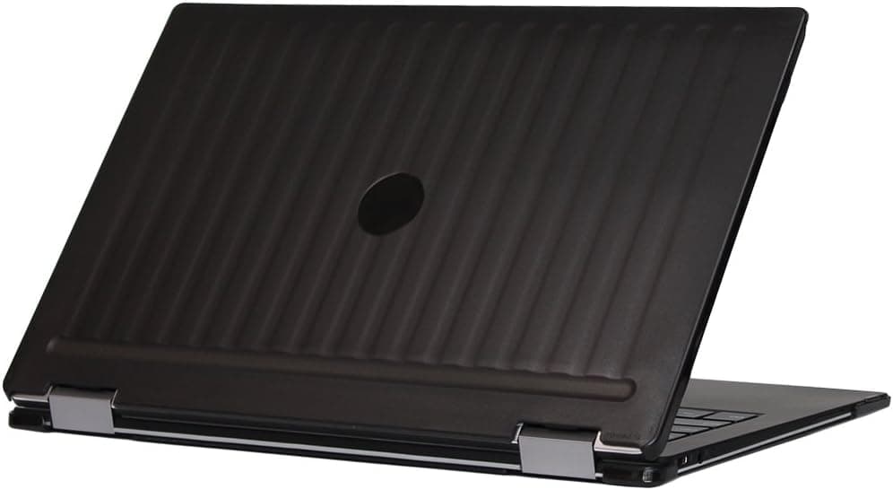 iPearl mCover Hard Shell Case for 13.3" Dell XPS 13 9365 2-in-1 Models (not Fitting Non 2-in-1 XPS 13 Models) Convertible Laptop (Black)
