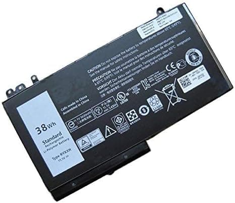 New Laptop11.1V 38W 3430MAH RYXXH Notebook Battery Compatible with Dell Latitude 12 5000 E5250