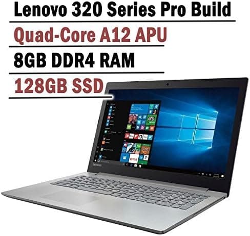 Lenovo 320 Pro Laptop Flagship Edition AMD Quad core AMD A12-9720P | 8G DDR4 | 128G BOOT SSD | Windows 10