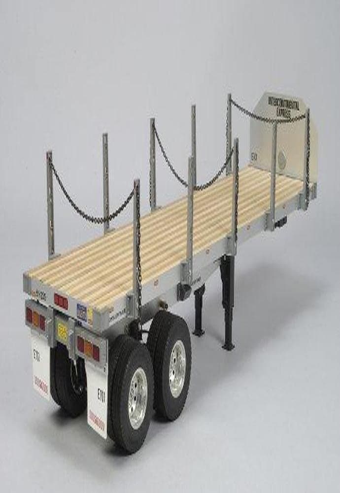 TAMIYA 1/14 Semi Flatbed Trailer Kit, TAM56306
