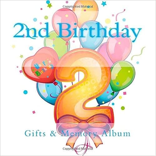 2nd Birthday Gifts: & Memory Album