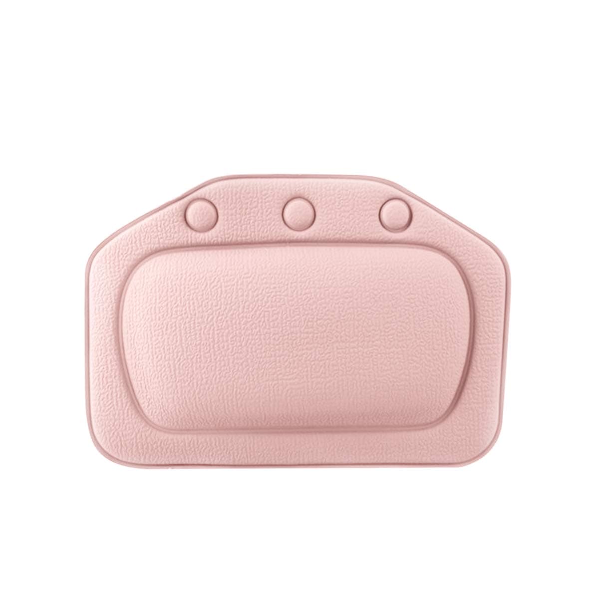 Petyoung SPA Bath Pillow, Spa Bath Cushion for Neck and Head Support, Cushioned Spongy Relaxing Bathtub Cushion with 3 Suction Cups PVC Neck for Women & Men