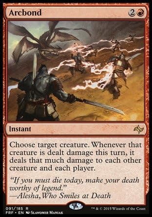 Magic The Gathering - Arcbond (091/185) - Fate Reforged
