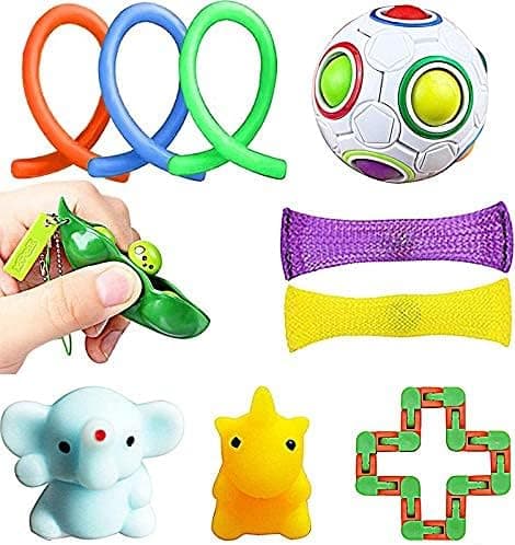 Fidget Toy Pack, Sensory Toys for Autistic Children Stress Anxiety Relief Toys Set for ADHD