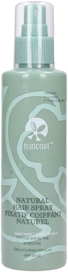 SUNCOAT PRODUCTS INC. Sugar-Based Natural Hair Styling Spray Fragrance-Free (6.7 fl. oz.) packaging may vary