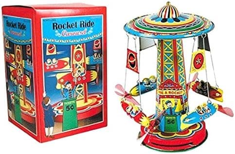 Schylling Rocket Ride Tin Collectible