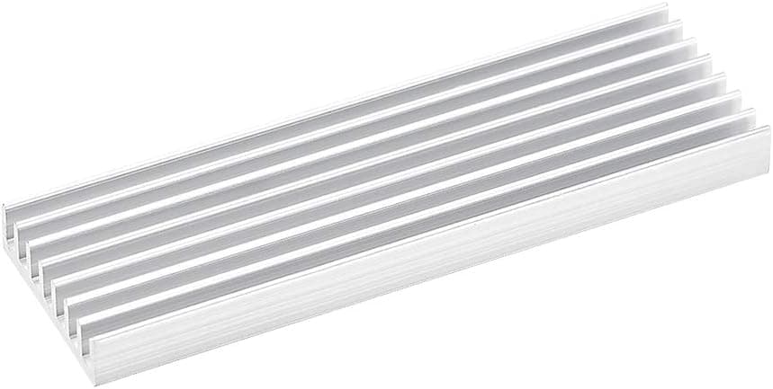 uxcell M.2 Aluminum Heatsink 70x22x6mm E-Shape for 2280 SSD