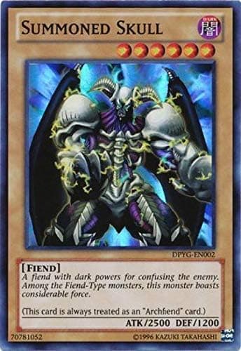 YU-GI-OH! - Summoned Skull (DPYG-EN002) - Duelist Pack Yugi Moto - Unlimited Edition - Super Rare