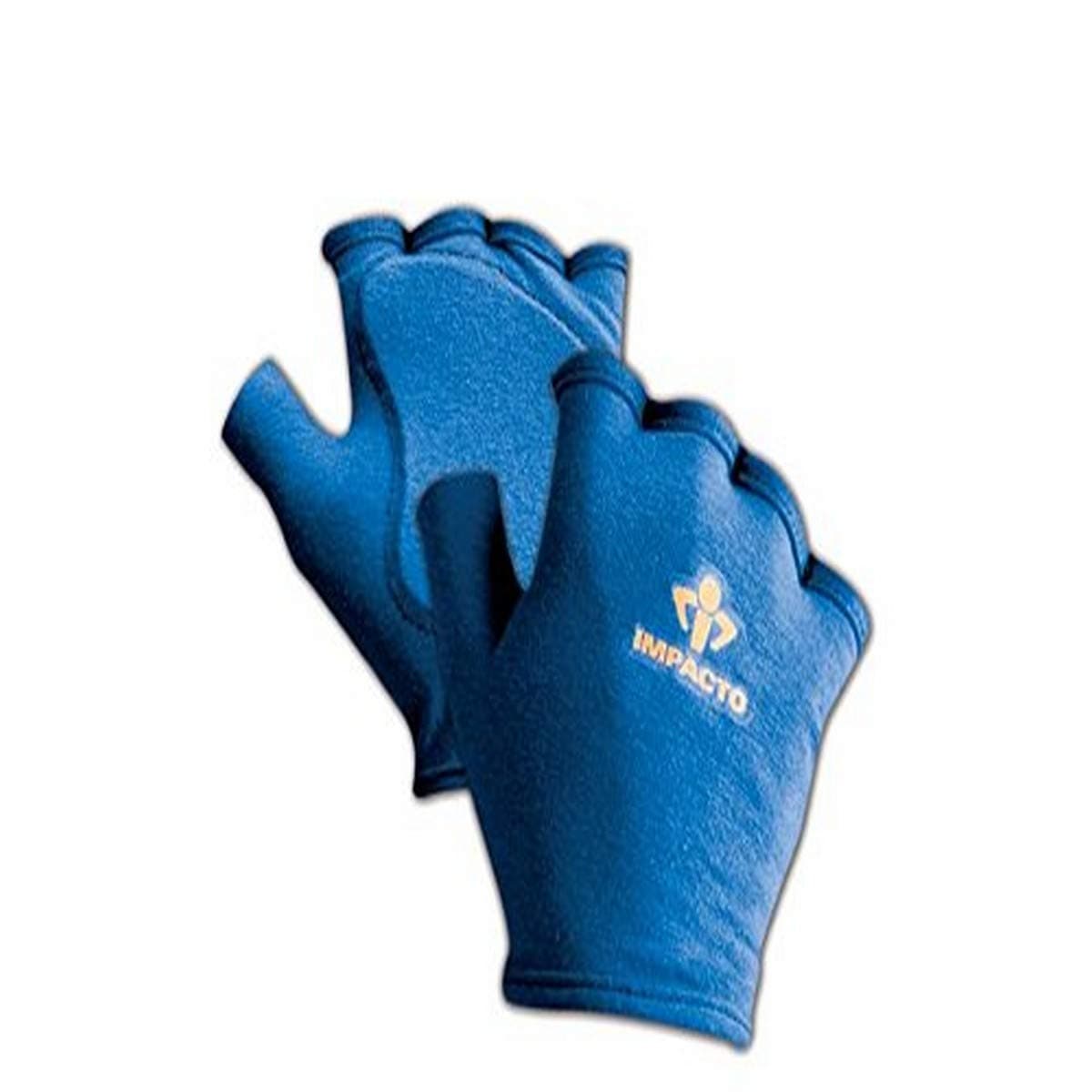 Impacto 50100 Anti-Impact Glove Liner with Padding Blue Medium