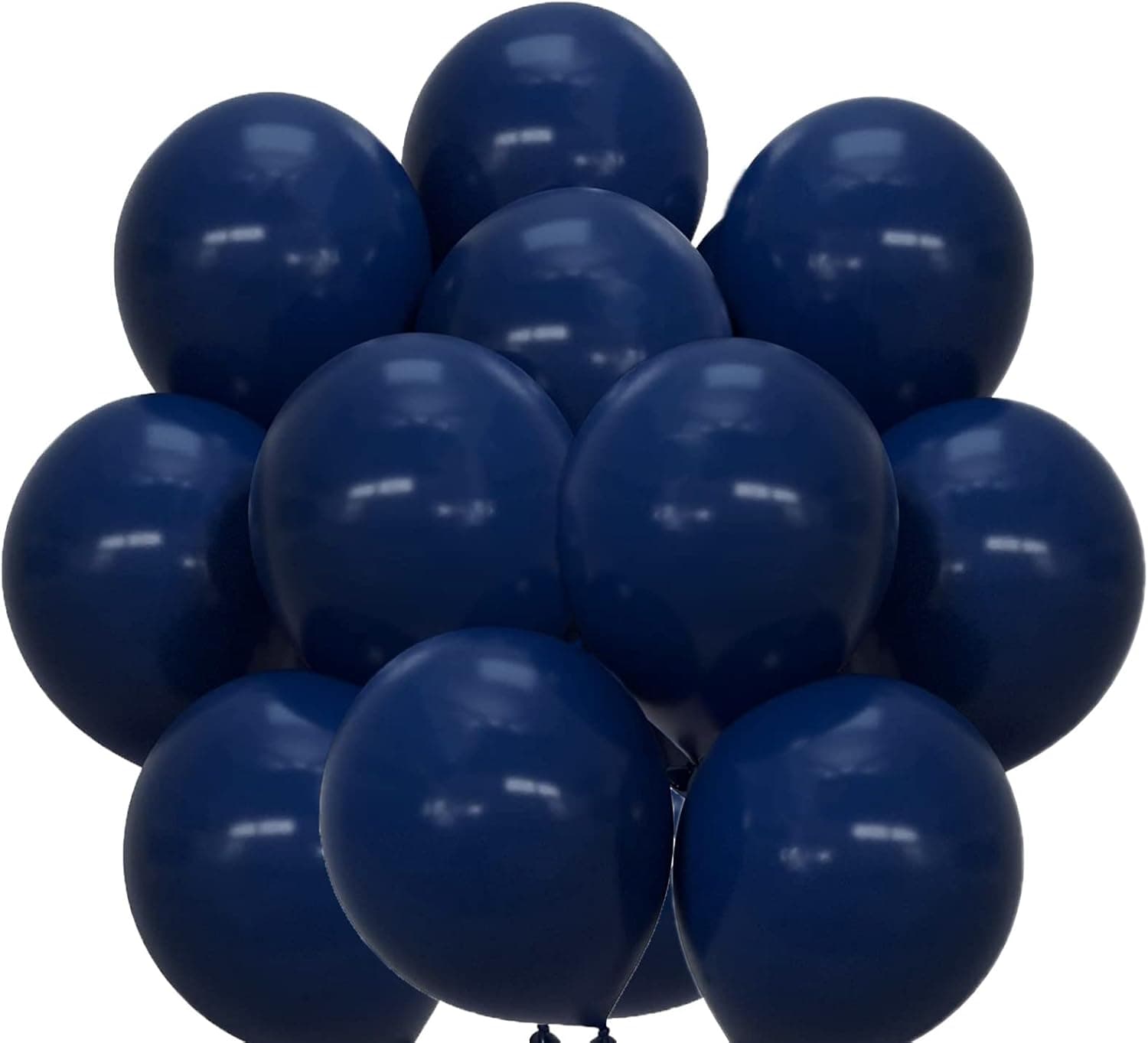 Navy Blue Balloons 100 pcs Party Balloons for Celebration Festival Birthday Party Wedding Baby Shower Decorations (10 inch)