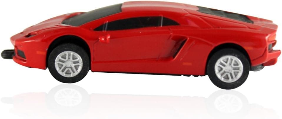 360LaptopParts Cool Lamborghini Aventador USB Flash Drive 32GB USB 2.4 Memory Stick Metal Car Pen Drive