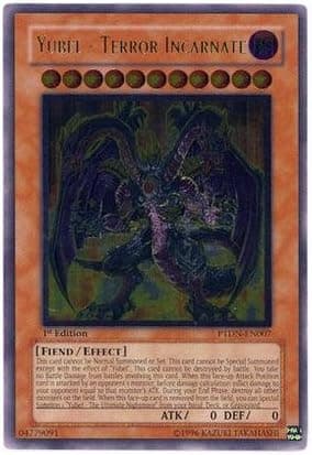 Yu-Gi-Oh! - Yubel - Terror Incarnate (PTDN-EN007) - Phantom Darkness - 1st Edition - Ultimate Rare