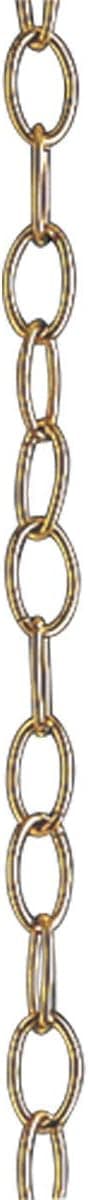 Progress Lighting P8757-10 Chain Accessories, 10-Feet Length, Brown
