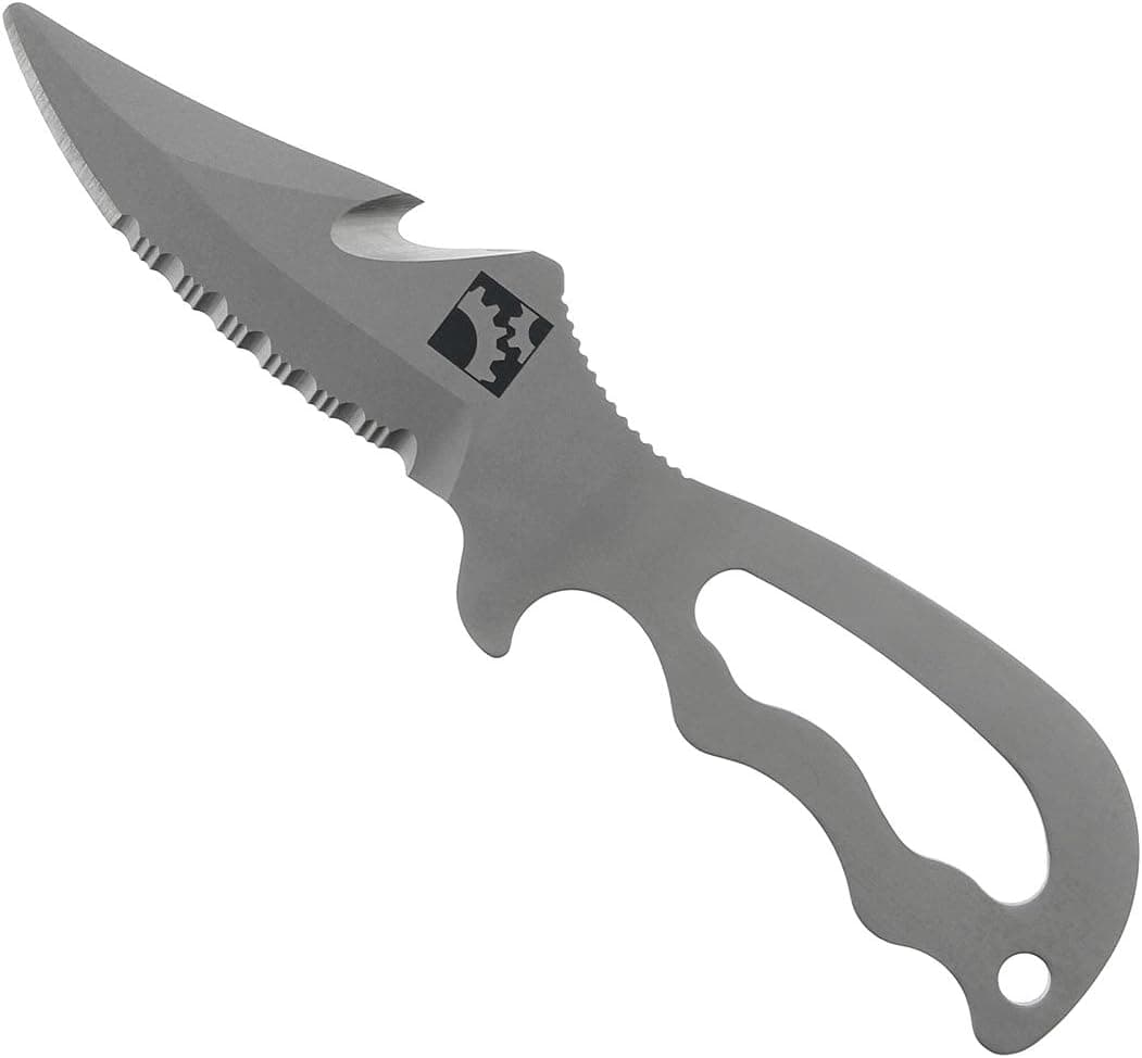 DGX Titanium Tek Dive Knife w/Waistbelt Sheath