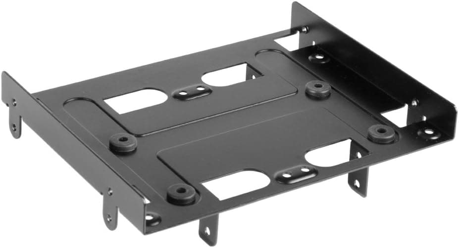 Sharkoon 5.25-Inch BAYEXTENSION Mounting Frame for HDDs and SSDs (000SKB525B)