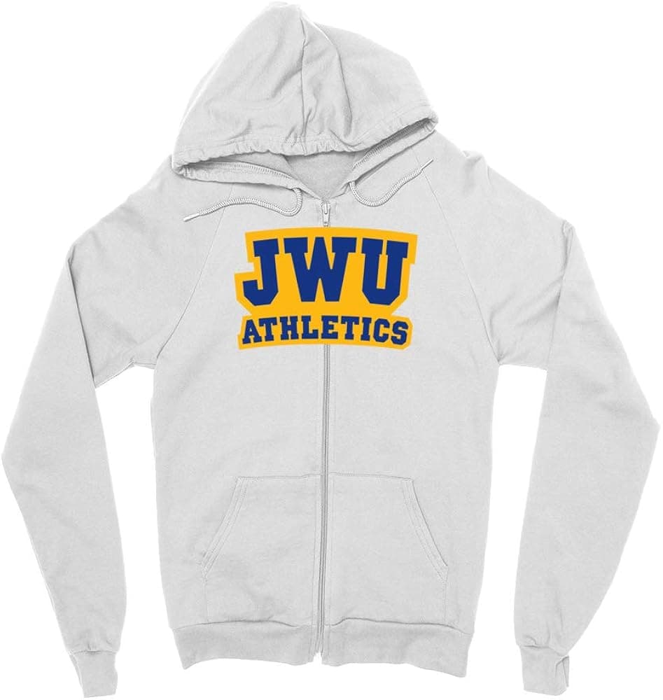 Venley Official NCAA Johnson & Wales University Wildcats - PPJWU06 Mens/womens Boyfriend Zip Hoodie