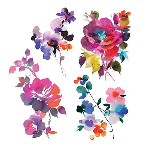 Tattly Temporary Tattoos In Bloom Set