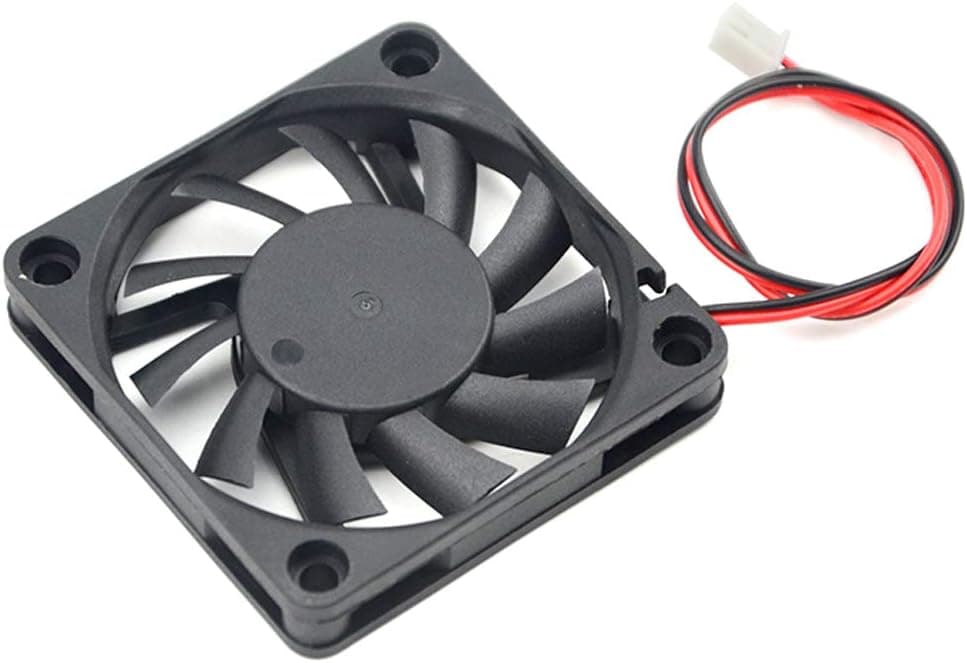 BXQINLENX 6010 Dc12v Quiet Brushless Cooling Fan Miniature Cooling Fans 2pin 60x60mm 11 Blade (3 PCS)