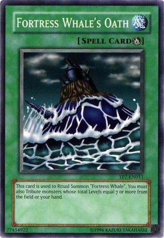 Yu-Gi-Oh! - Fortress Whale's Oath (TP7-EN011) - Tournament Pack 7 - Promo Edition - Common