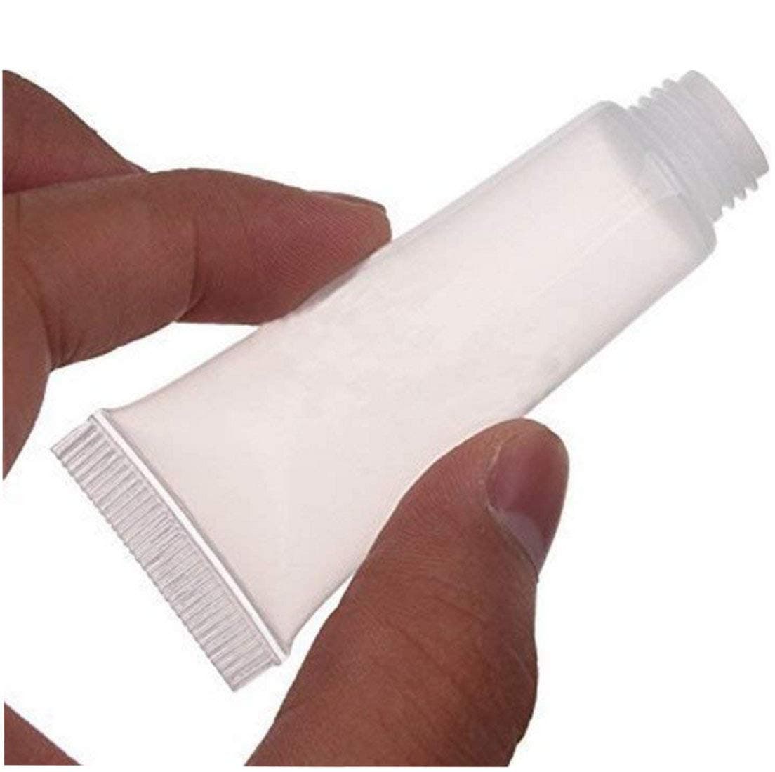 20PCS Squeezable Empty Refillable Plastic Soft Tubes Bottle Container With Flip Cap Cosmetic For Facial Cleanser Make up Lotion Shampoo(30ML /1oz)