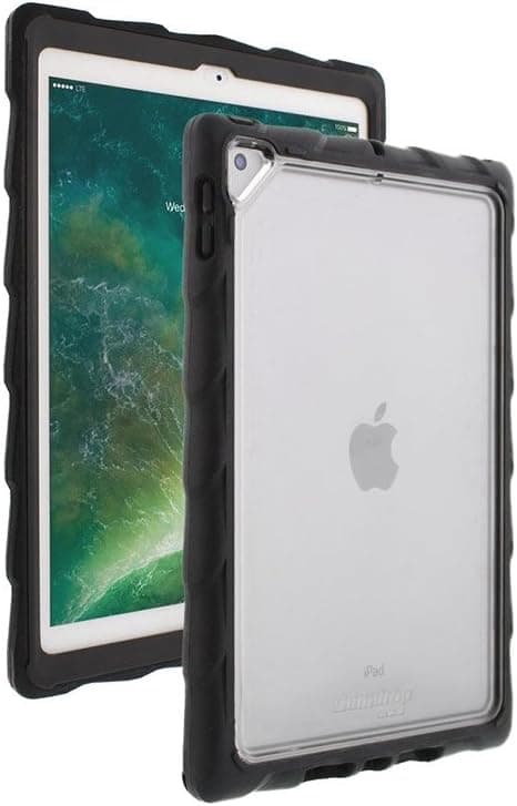 Gumdrop DropTech iPad Case Fits Apple iPad 9.7 (6th Gen and 5th Gen) Designed for K-12 Students, Teachers and Classrooms – Drop Tested, Rugged, Shockproof Bumpers for Reliable Device Protection– Black