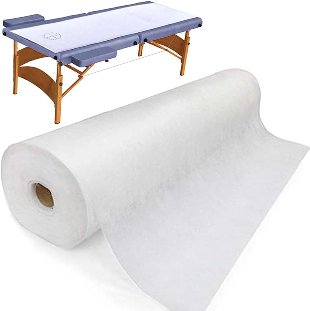 Karlash Disposable Non Woven Bed Sheet Roll Massage table paper roll 16gms Thick (PACK OF 1)