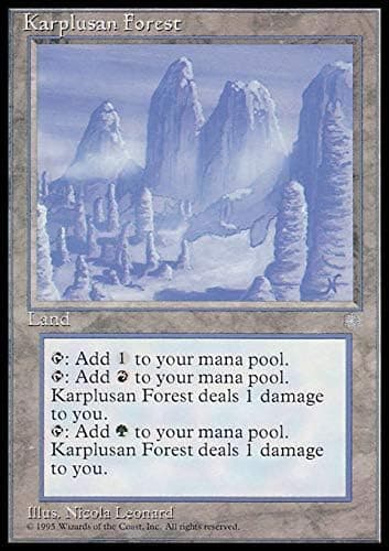 Magic The Gathering - Karplusan Forest - Ice Age