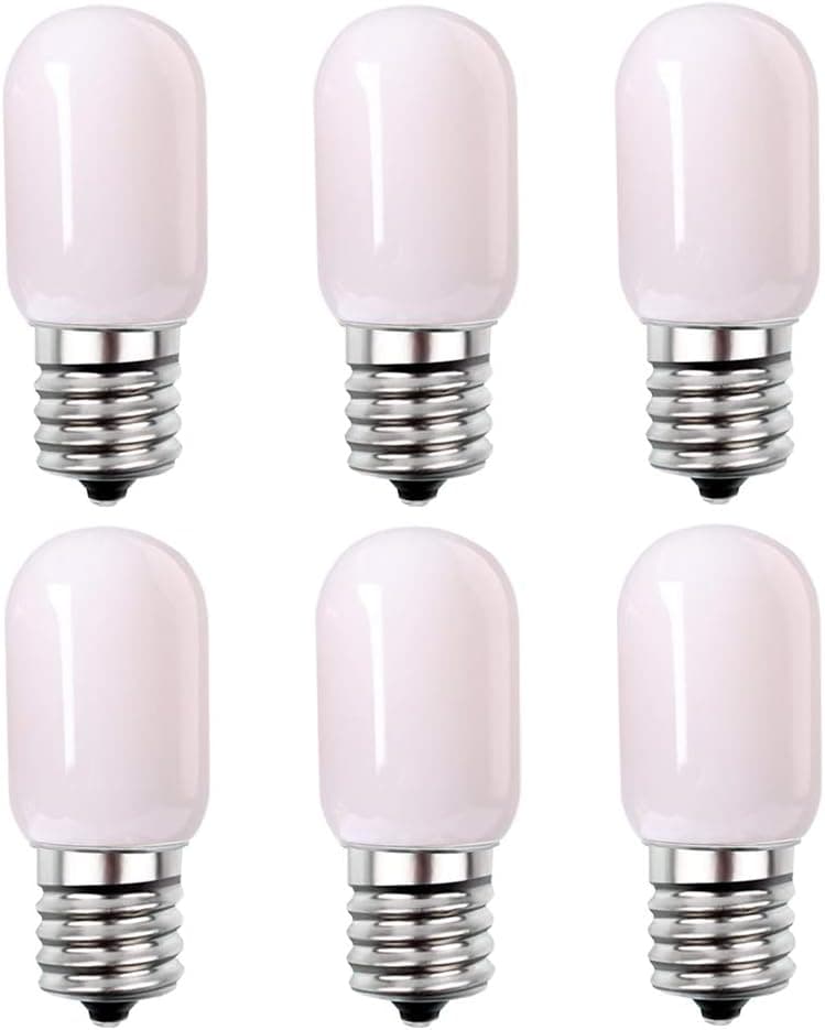 LED Night Light Bulb,Villages Replacement Light Bulb 0.7W Equivalent to 7 Watt Incandescent,120-Volt 2700K Mini LED Bulb Candelabra E12 Base, Warm White for Home Decorate -6Pcs 6 Count (Pack of 1)