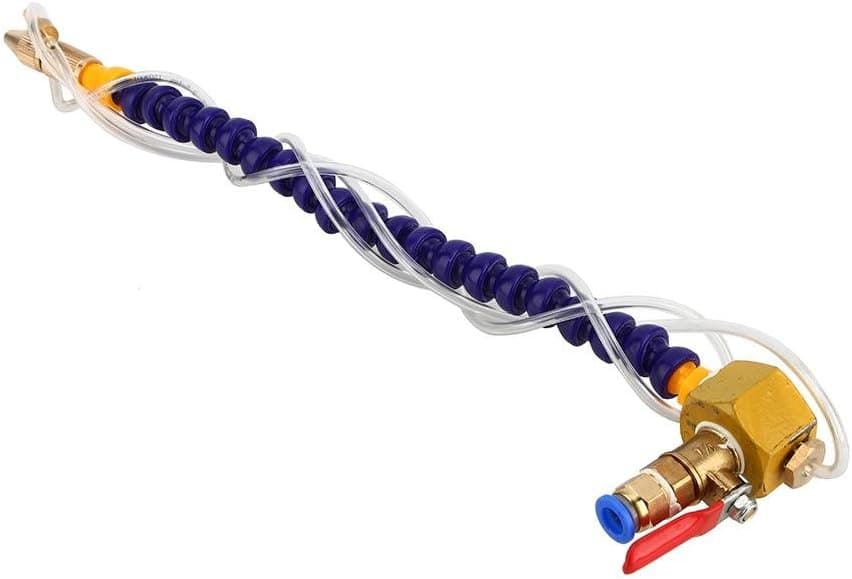 Yosoo Mist Coolant Spray System Mist Lubrication System Cardan Tube for CNC Lathe Mill Drill Machine (#1)