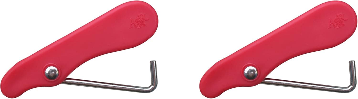 A & R Ice Hockey Figure Skate Wire Folding Lace Tightener Effortless (2-Pack)