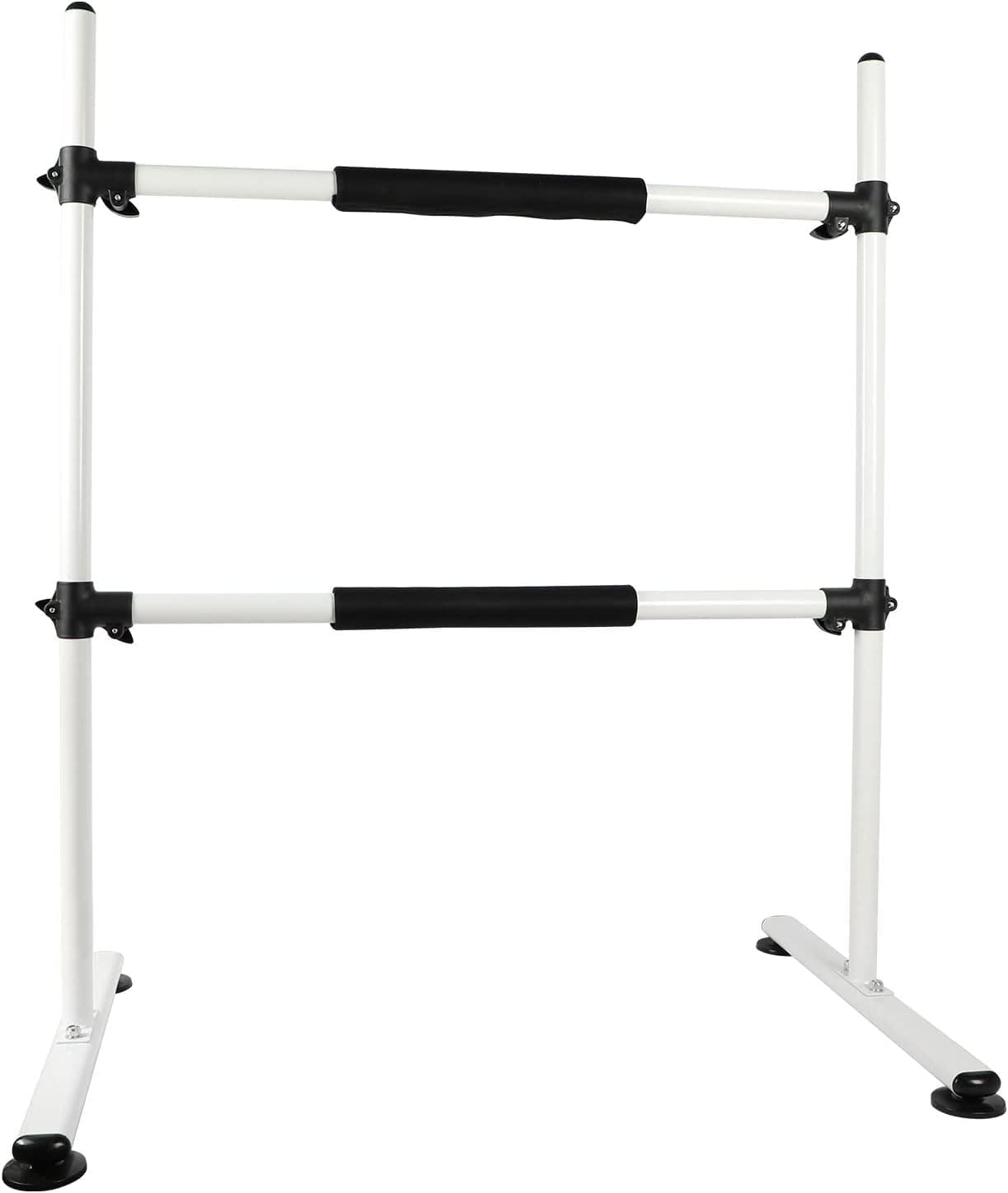 ORIENGEAR Ballet Barre, 4FT Portable Barre, Height Adjustable Dancing Stretch Barre, Freestanding Dance bar for Home or Studio, Non-Slip Training Barre for Adult and Kids